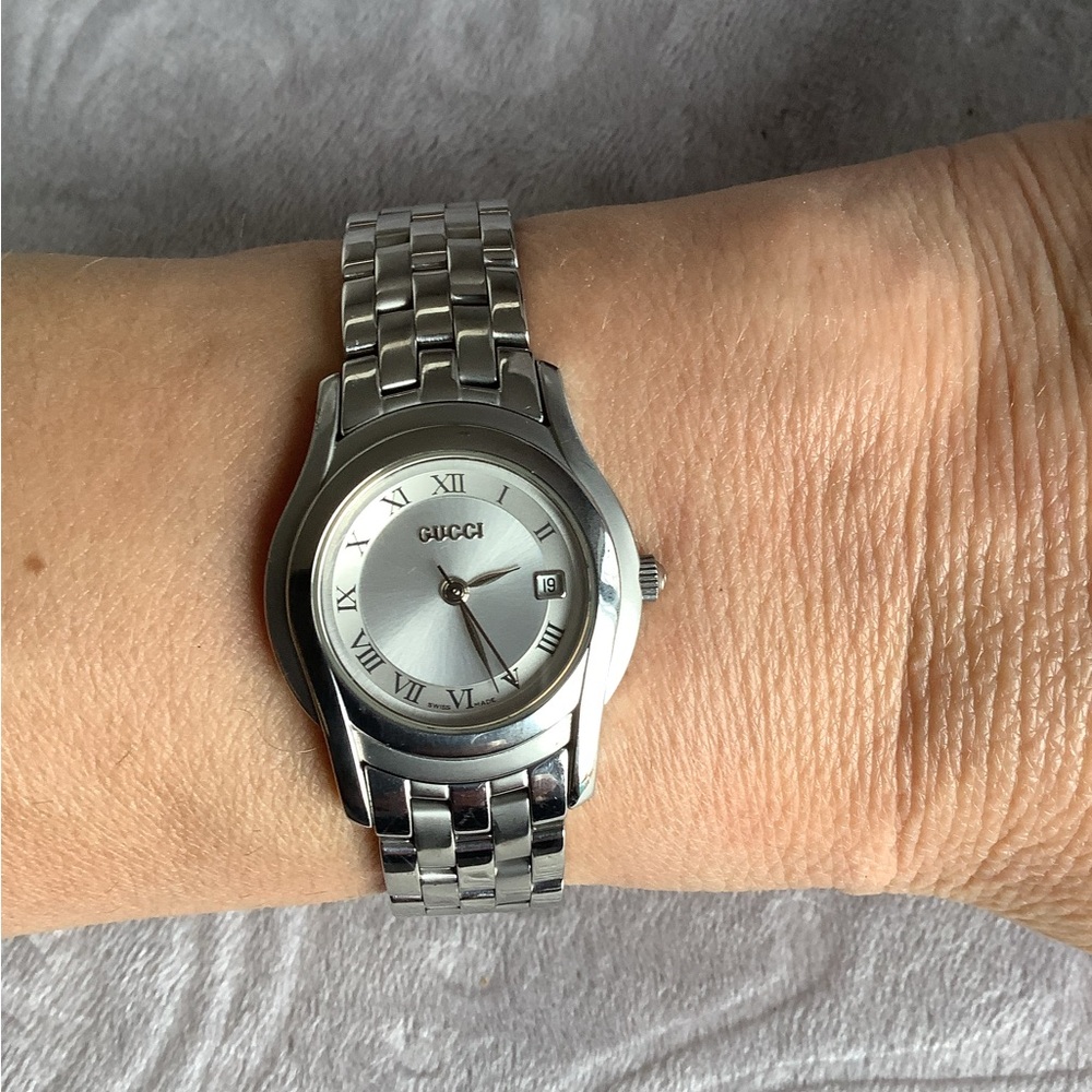 Ladies GUCCI stainless steel watch💖